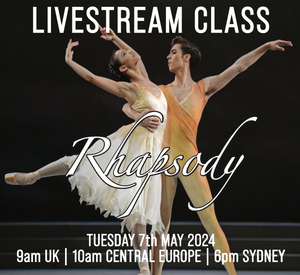 TUESDAY 7th MAY -  9am UK | 10am CENTRAL EUROPE | 6pm SYDNEY